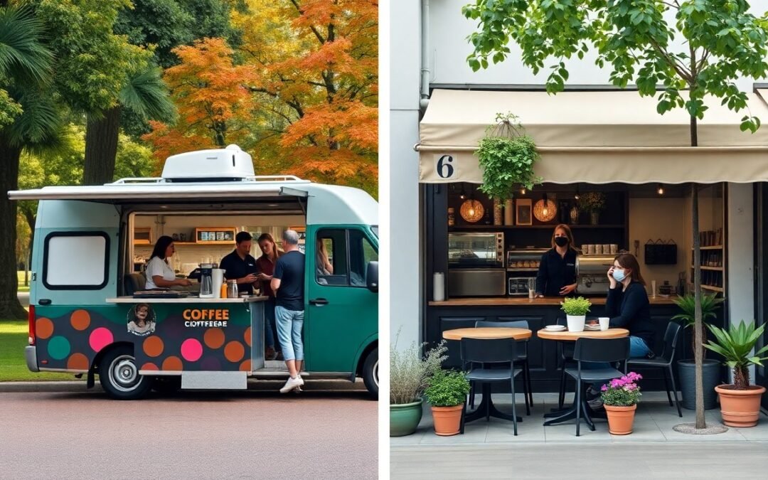 Mobile Coffee Van Vs. Traditional Café – Which One Fits Your Lifestyle?