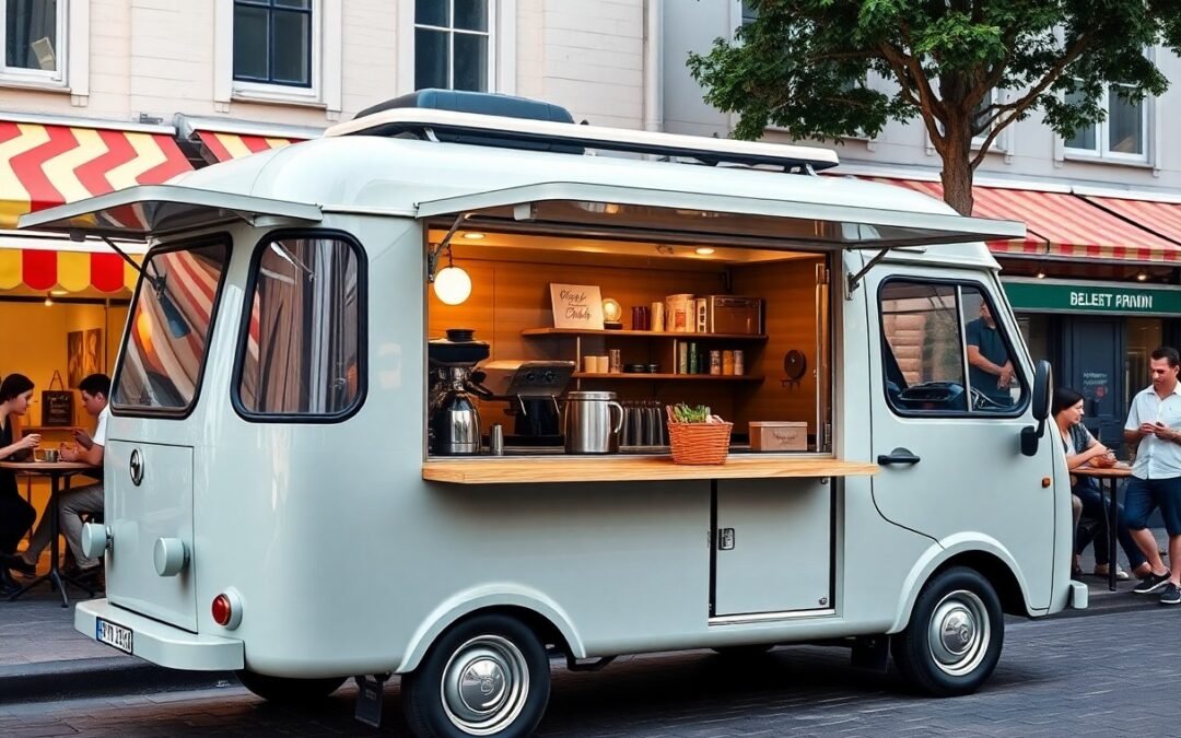 How-to Build A Stylish Mobile Coffee Van From Scratch