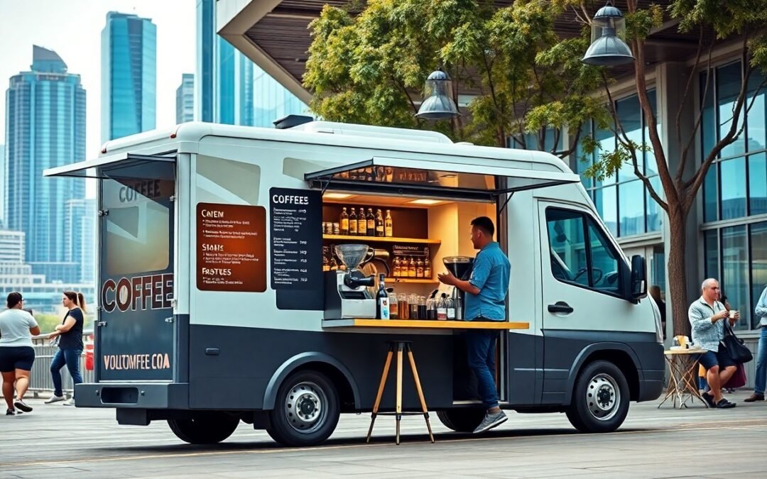 How-to Market Your Modern Mobile Coffee Van Effectively