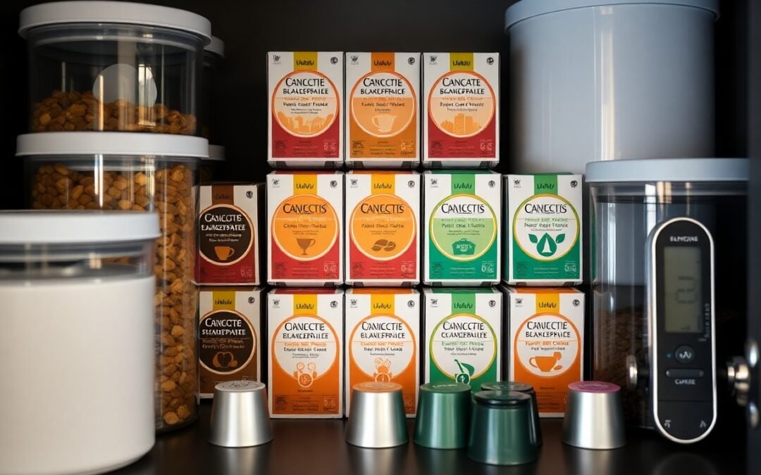 How-to Store Fresh Coffee Capsule Packs For Maximum Taste