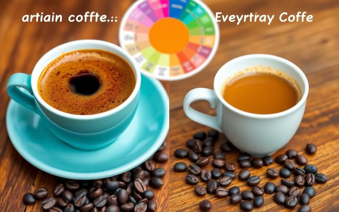 Why Artisan Coffee Flavor Profiles Differ From Everyday Coffee