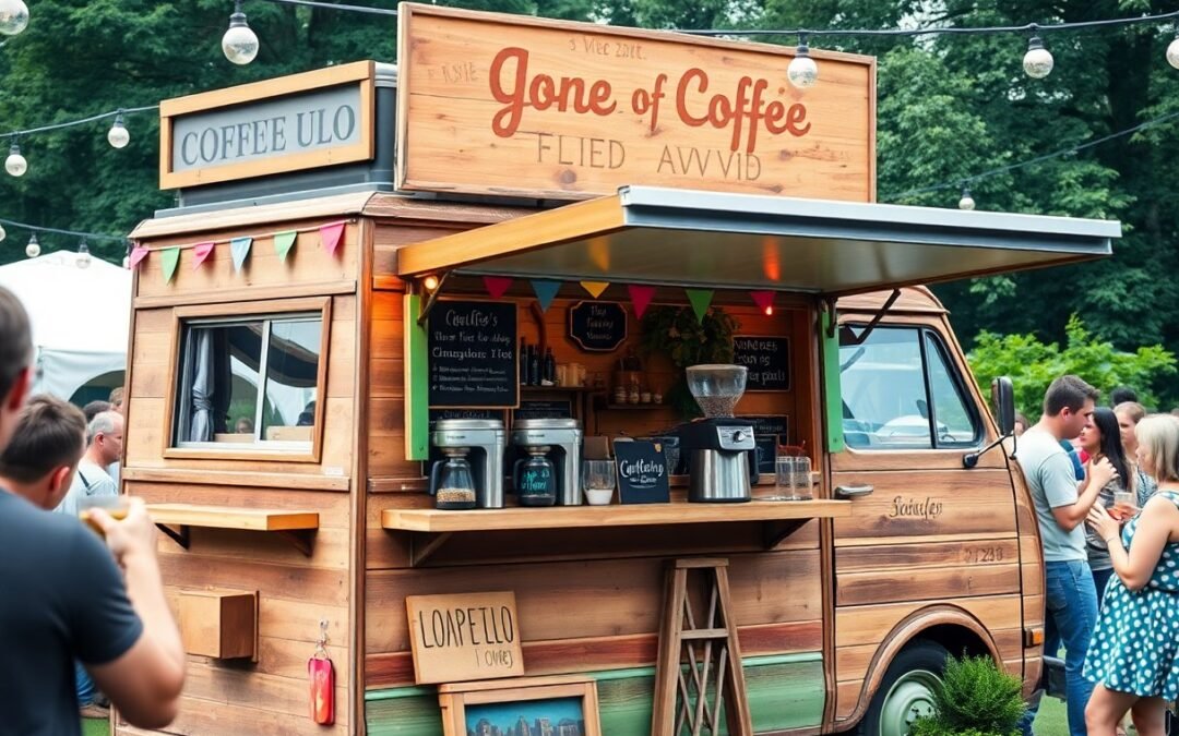 How-to Enhance With A Creative Coffee Van For Event Atmosphere