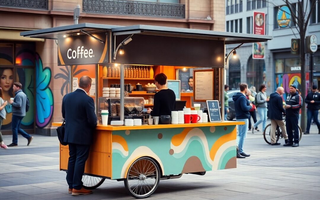 How Do Ambulatory Coffee Concepts Blend Art, Aroma, And Accessibility?