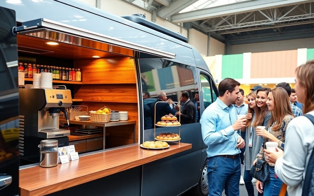 How-to Arrange A Modern Coffee Van For Event Gatherings