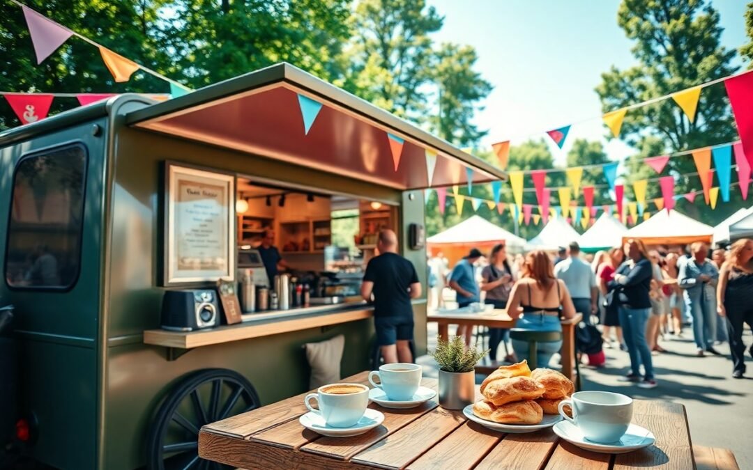 Top Benefits Of A Coffee Van At Outdoor Festivals And Markets