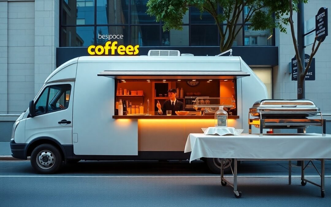 What Distinguishes A Bespoke Coffee Van Experience From Conventional Adelaide Catering?