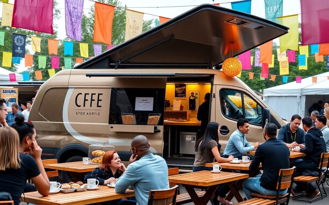 How-to Plan With A Trendy Coffee Van For Event Style