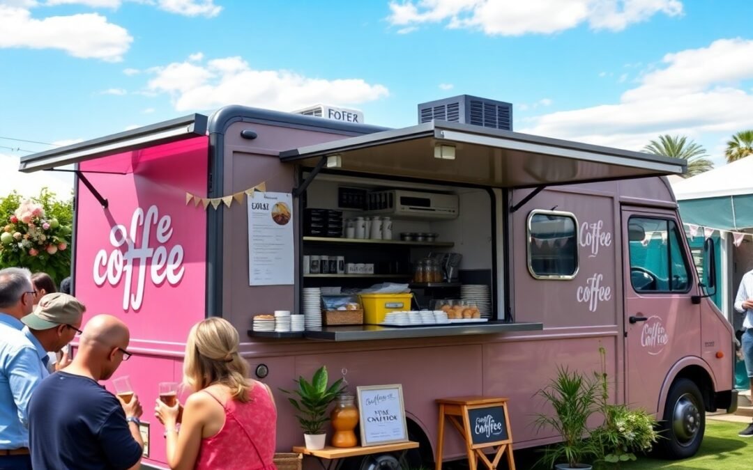How-To Impress Guests Using A Stylish Adelaide Mobile Coffee Van Hire