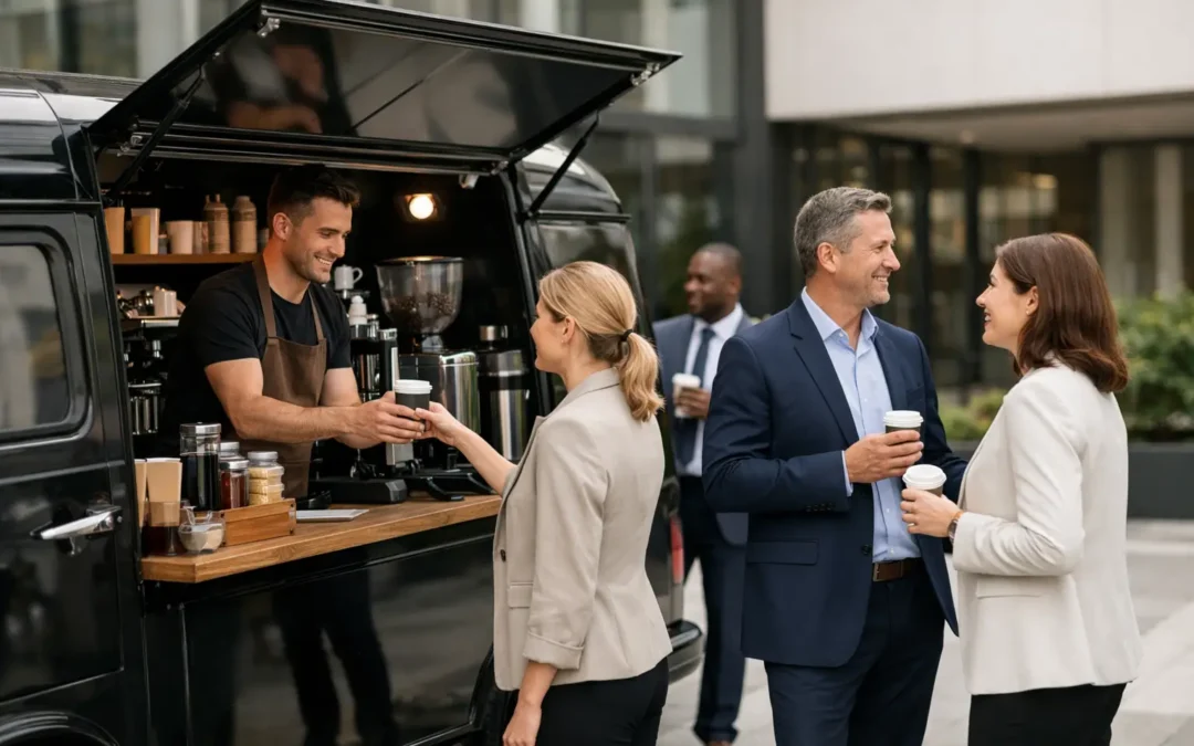 Coffee Van for Corporate Functions That Works