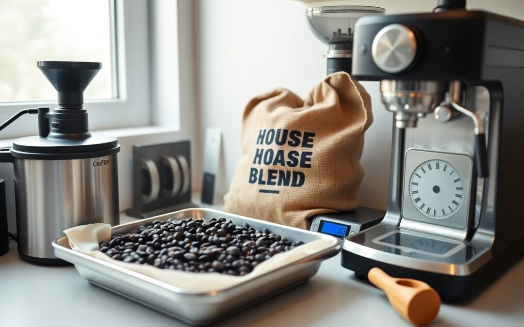 How-to Create Rich House Blend Coffee Beans At Home Like A Pro