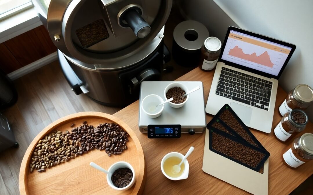 How Do Roasters Craft The Perfect Alchemy In House Blend Coffee Beans?