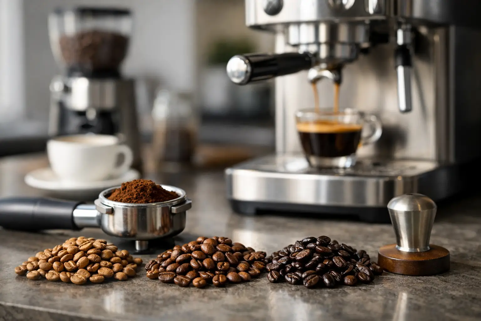 Home espresso machine